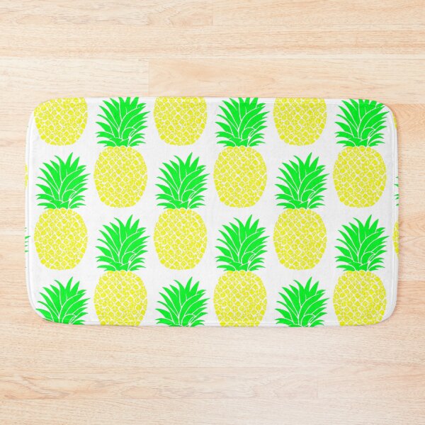 Item preview, Modern Pop Art Green & Yellow Pineapples designed and sold by CanisPicta.