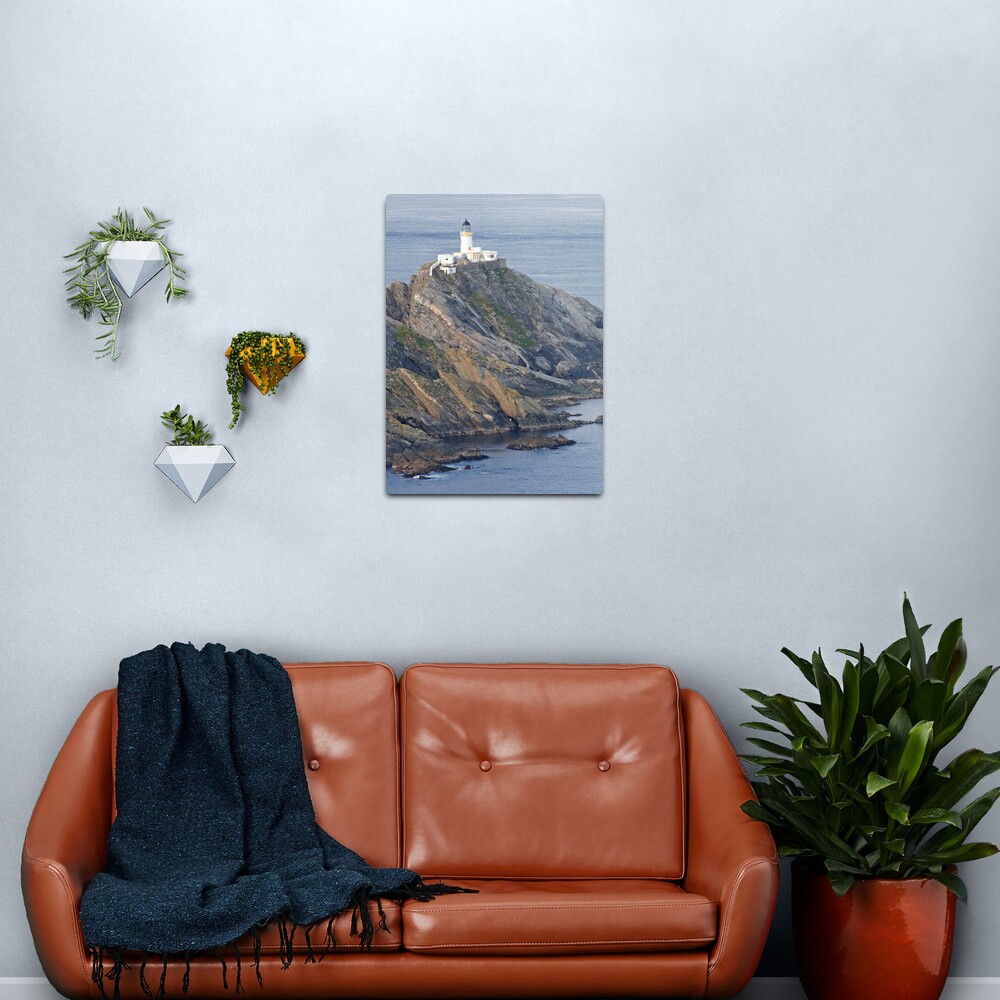 Muckle Flugga lighthouse Metal Print