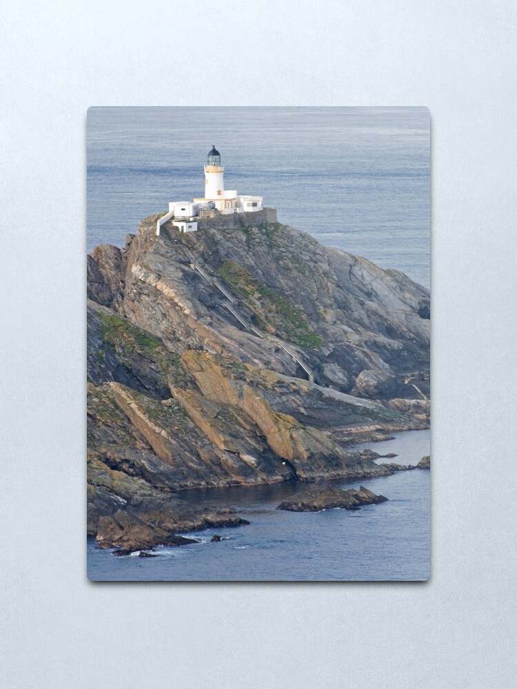 Alternate view of Muckle Flugga lighthouse Metal Print