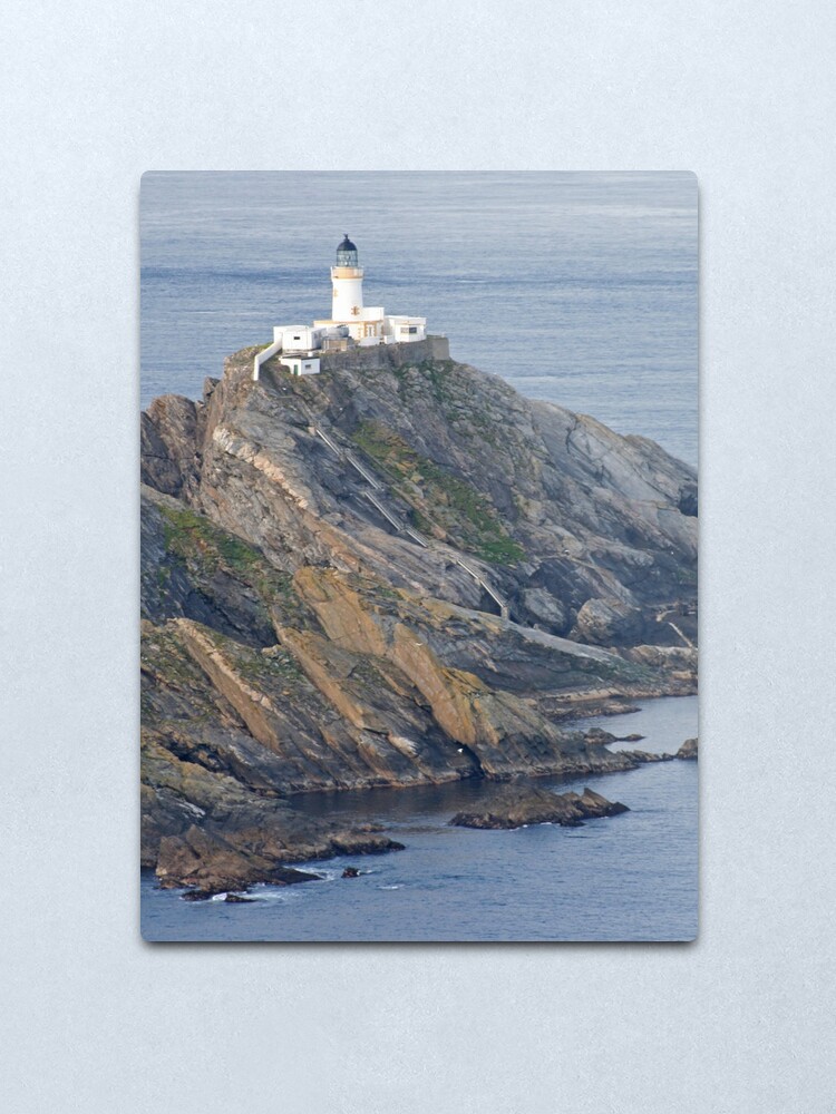 Alternate view of Muckle Flugga lighthouse Metal Print
