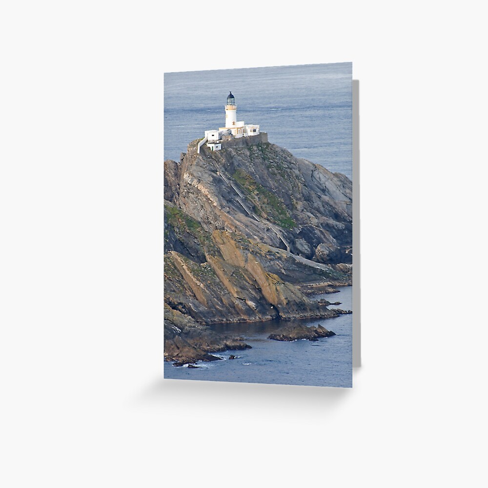 Muckle Flugga lighthouse Greeting Card