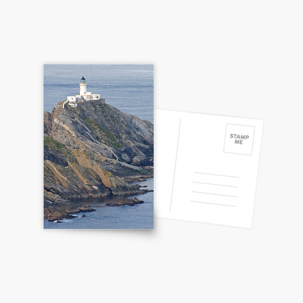 Muckle Flugga lighthouse Postcard