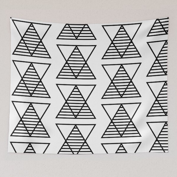 Item preview, up down border triangles designed and sold by TM Selvam.