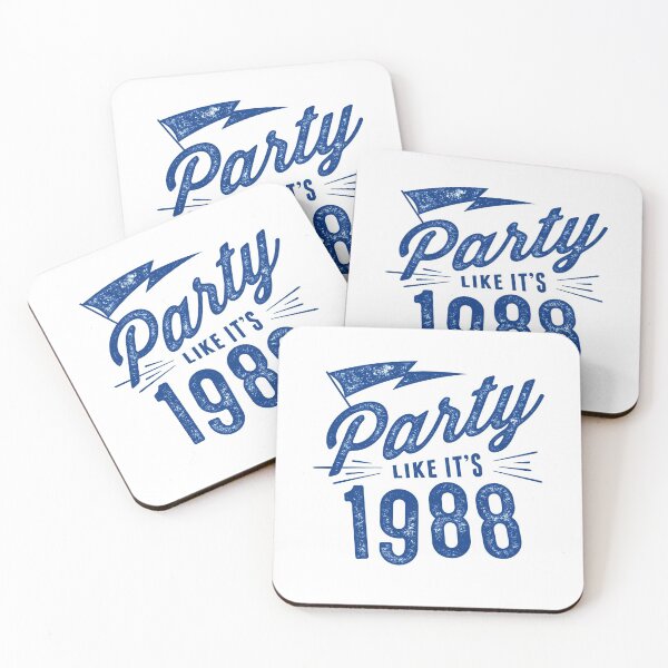 Item preview, Party like it's 1988 designed and sold by DesignSyndicate.