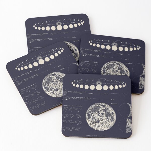 Item preview, Saturn, Venus & Moon Astronomy Chart designed and sold by Daniel Watts.