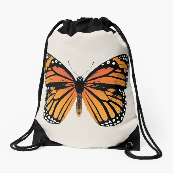 Monarch Butterfly | Vintage Butterflies | Drawstring Bag