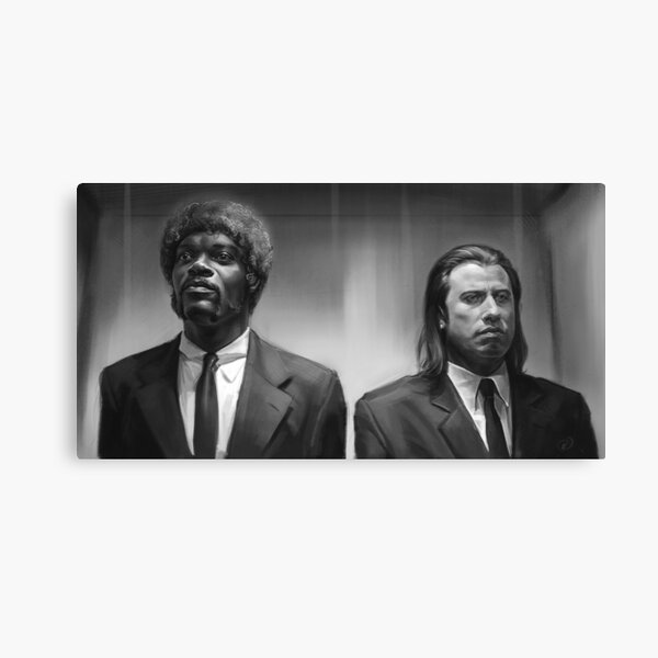 Pulp fiction Canvas Print