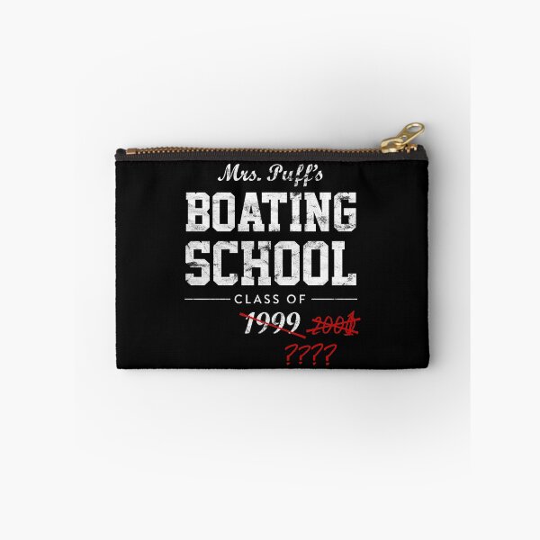 Item preview, Mrs. Puff's Boating School (White Text Distressed) designed and sold by Alexa Morgan.