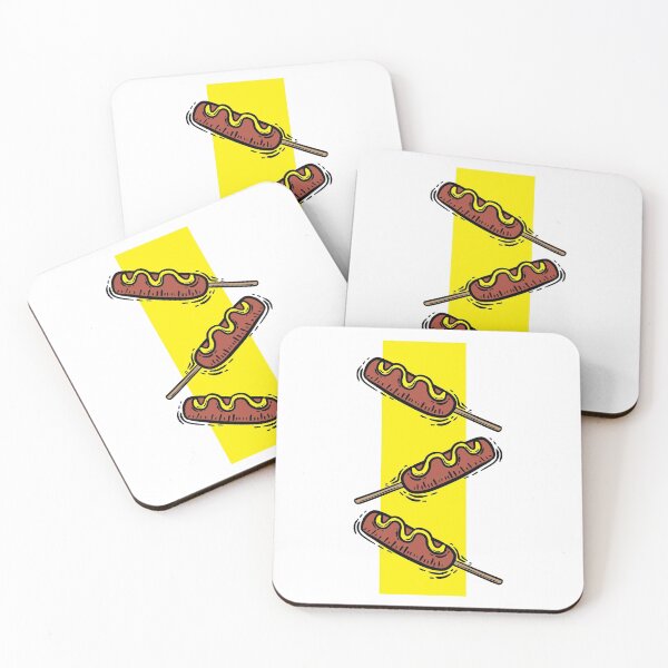 Item preview, Hot dog on a spit designed and sold by SVDesignatVasil.