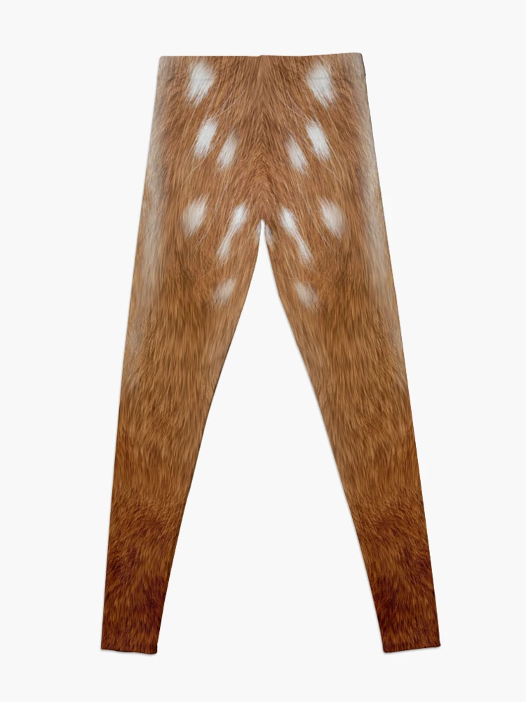 Deer print leggings hotsell