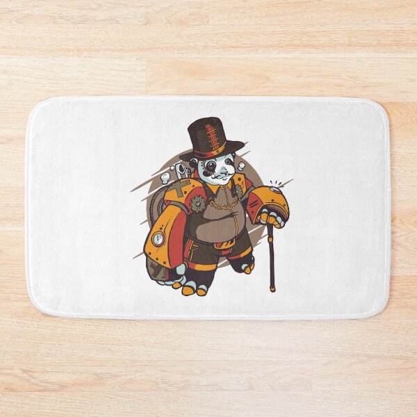 Item preview, Steampunk Panda designed and sold by SchoomDesigns.