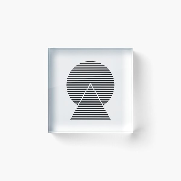 Item preview, stripe circle triangle designed and sold by TM Selvam.