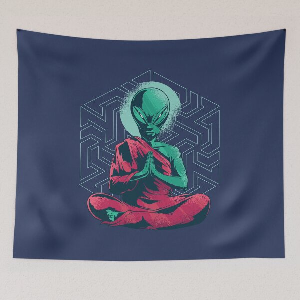 Item preview, Alien Monk designed and sold by SchoomDesigns.