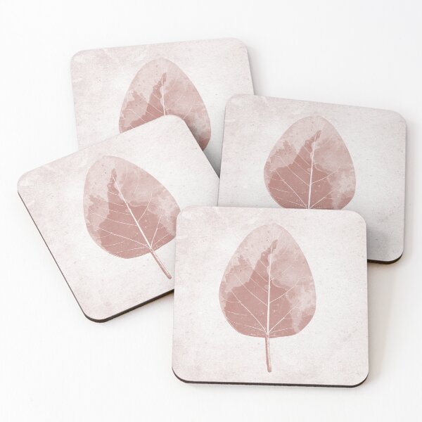 Item preview, Pink Watercolor Leaf designed and sold by UrbanEpiphany.