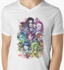 Der Mächtige Nein T-Shirt mit V-Ausschnitt