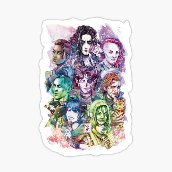 The Mighty Nein Sticker