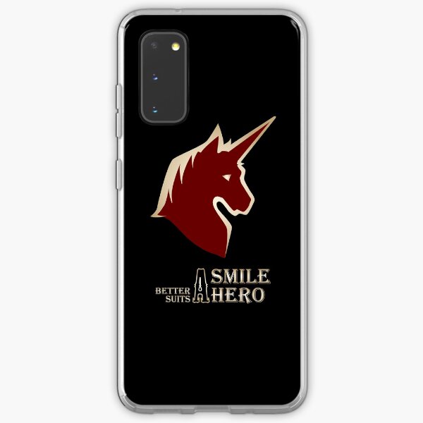 A Smile Better Suits A Hero Samsung Galaxy Soft Case