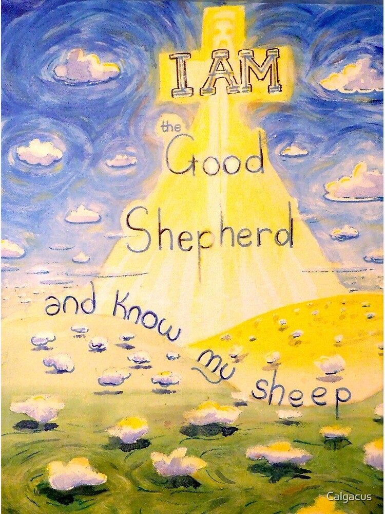 "I AM the Good Shepherd" Photographic Print for Sale by Calgacus | Redbubble
