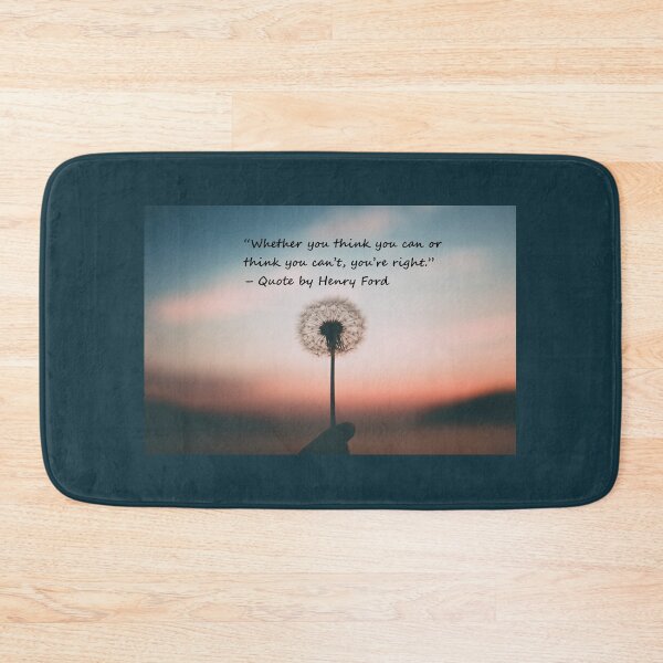 Item preview, “Whether you think you can or think you can’t, you’re right.” – Quote by Henry Ford designed and sold by cksplash.