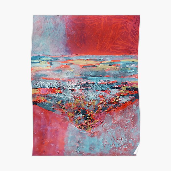 Cool sea in the heat of summer Poster