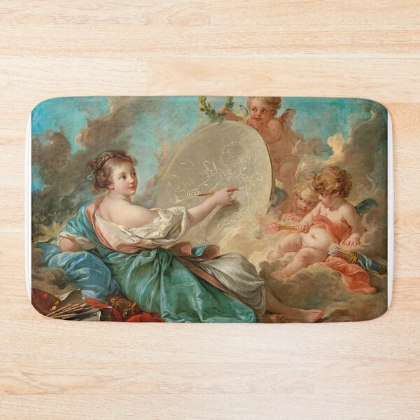 Item preview, Allegory of Painting by Francois Boucher designed and sold by Xzendor7 Digital Art Creations.