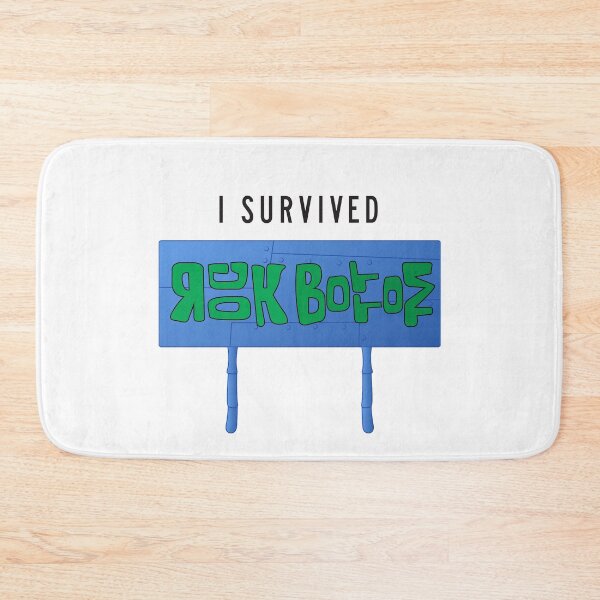 Item preview, I Survived Rock Bottom (Sign) designed and sold by Alexa Morgan.