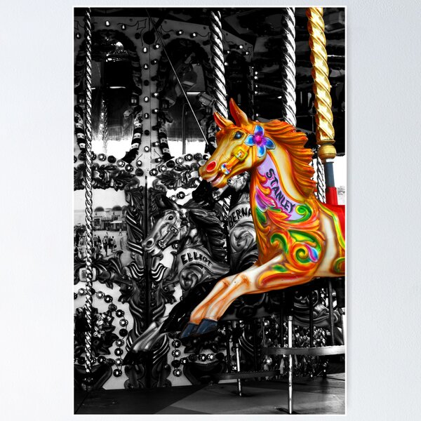 Item preview, Carousel in isolation designed and sold by days-photographic.