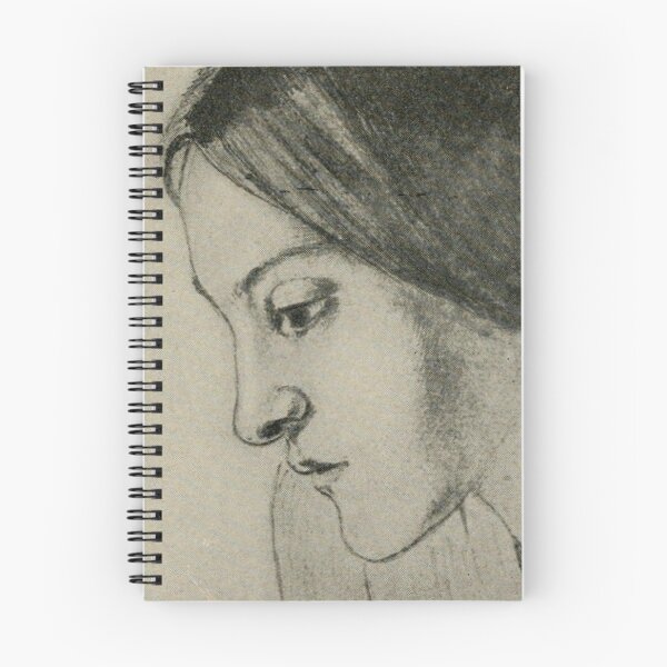 Item preview,  Dante Gabriel Rossetti - Sketch portrait of a woman designed and sold by Vintage Designs +.
