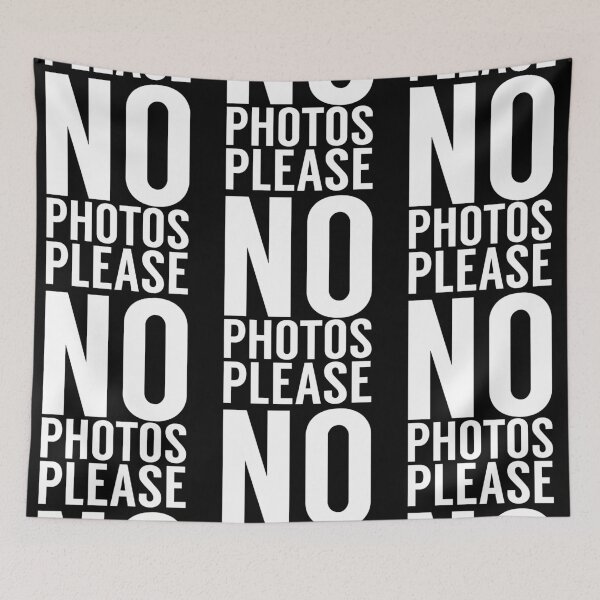 Item preview, No Photos Please designed and sold by melvtec.