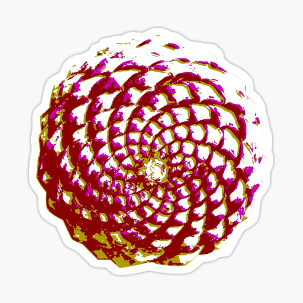 Item preview, pine cone in olive green, purple and burgandy designed and sold by VrijFormaat.