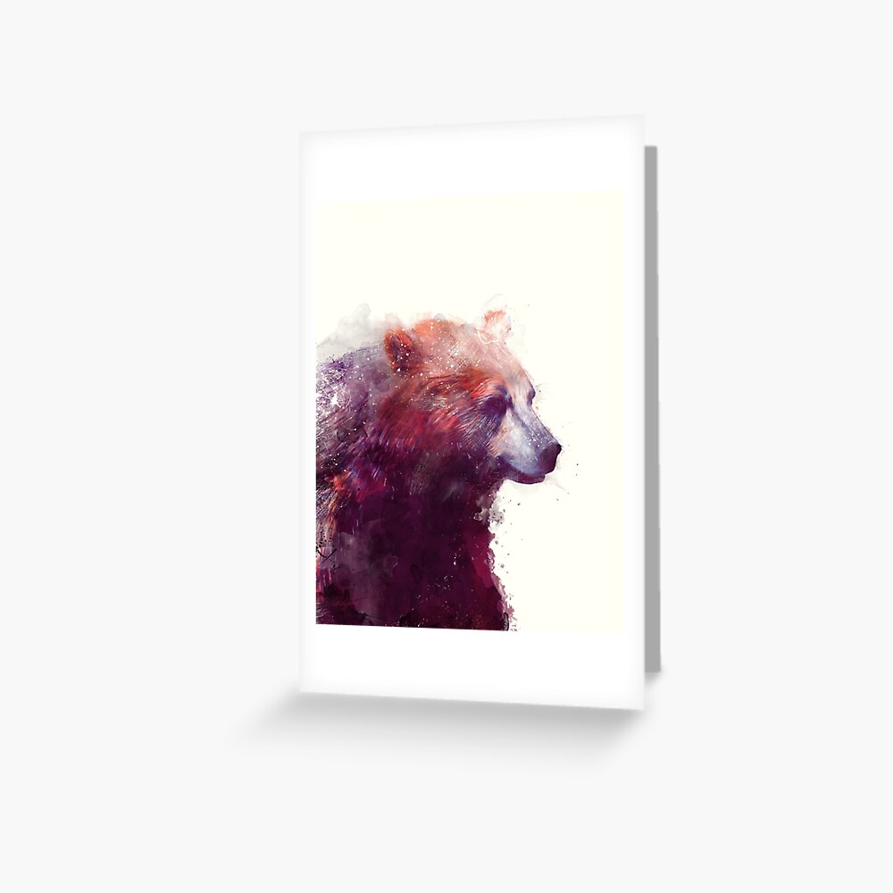 Bear // Calm Greeting Card