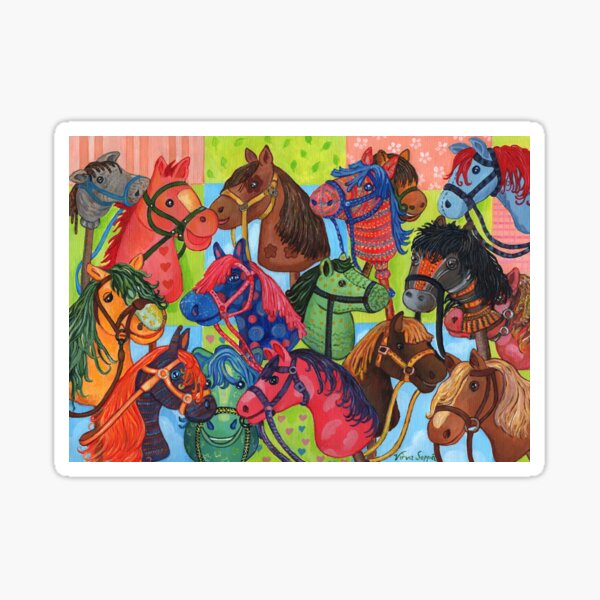 Happy Hobby-Horses Sticker