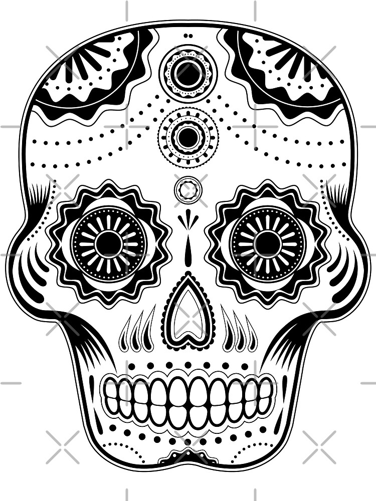 "Dios De Los Muertos " Canvas Print by jankeifer Redbubble