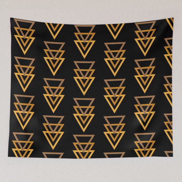 Item preview, minimal triangles designed and sold by TM Selvam.