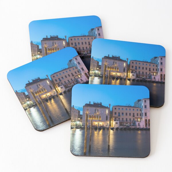 Item preview, Blue Hour on the Grand Canal - Canalazzo Venice Italy designed and sold by Georgia Mizuleva.