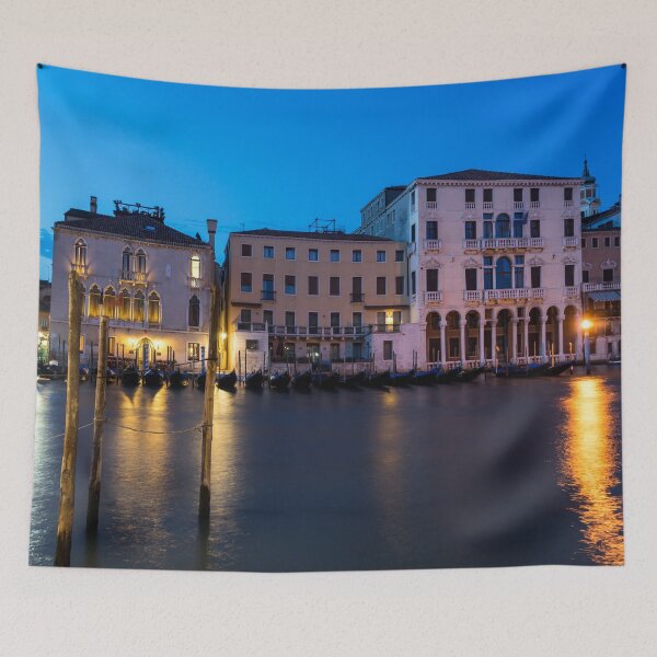 Item preview, Blue Hour on the Grand Canal - Canalazzo Venice Italy designed and sold by Georgia Mizuleva.