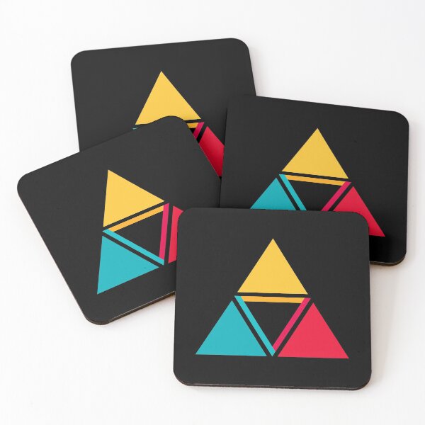 Item preview, colorful triangles designed and sold by TM Selvam.
