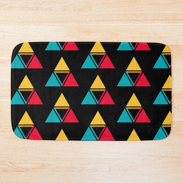 Item preview, colorful triangles designed and sold by TM Selvam.