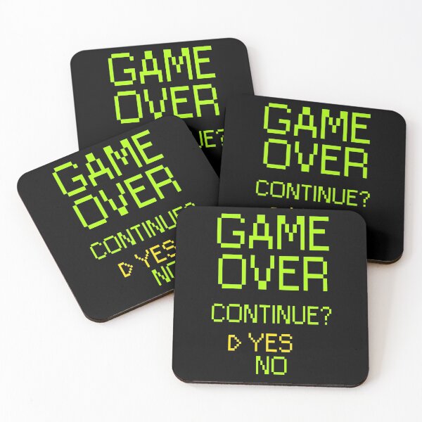 Item preview, Game over designed and sold by AsKartongs.