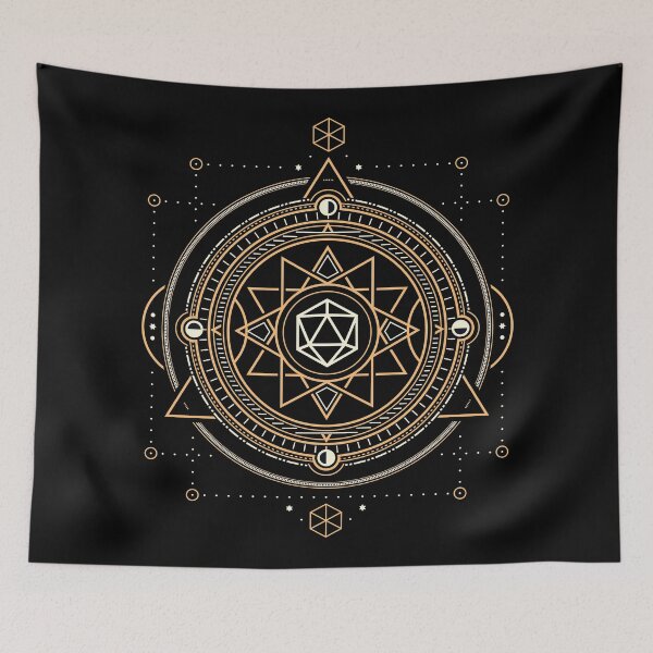 Item preview, Polyhedral D20 Dice Sacred Symbol of the Occultist designed and sold by pixeptional.