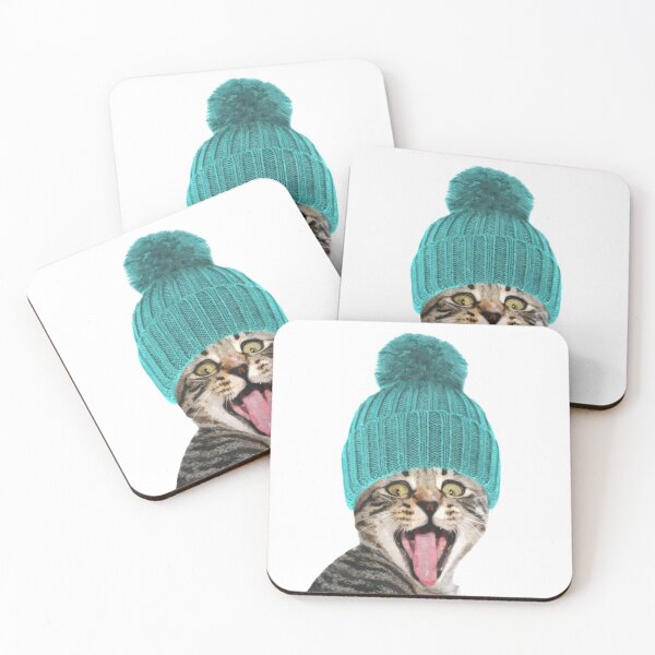 Item preview, Cat with Hat Illustration designed and sold by Alemi.