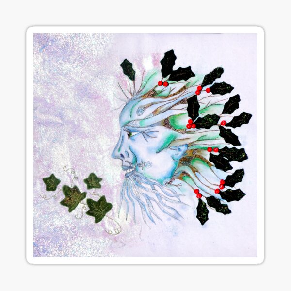 Holly King Sticker