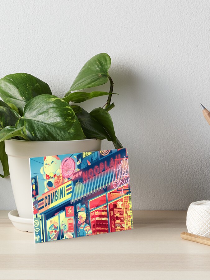 Thumbnail 1 of 2, Art Board Print, Storefront designed and sold by Anushbanush.