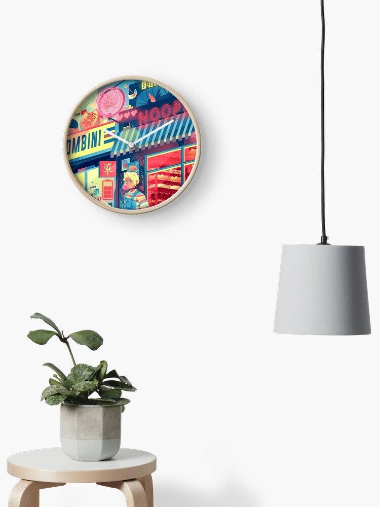 Thumbnail 2 of 4, Clock, Storefront designed and sold by Anushbanush.
