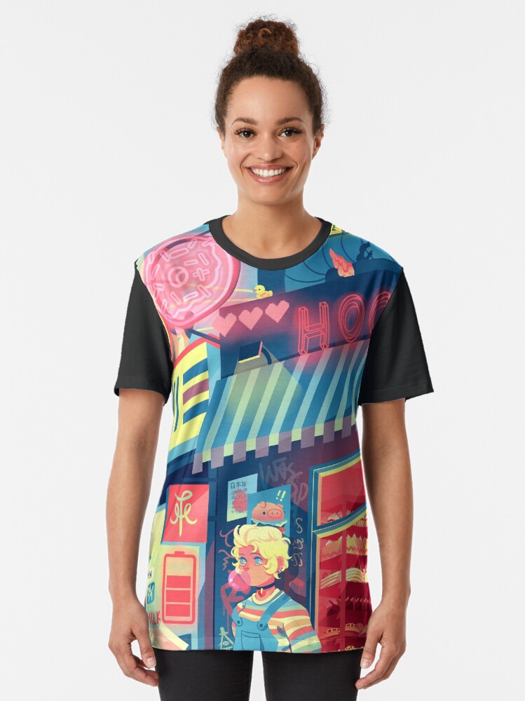 Thumbnail 2 of 5, Graphic T-Shirt, Storefront designed and sold by Anushbanush.