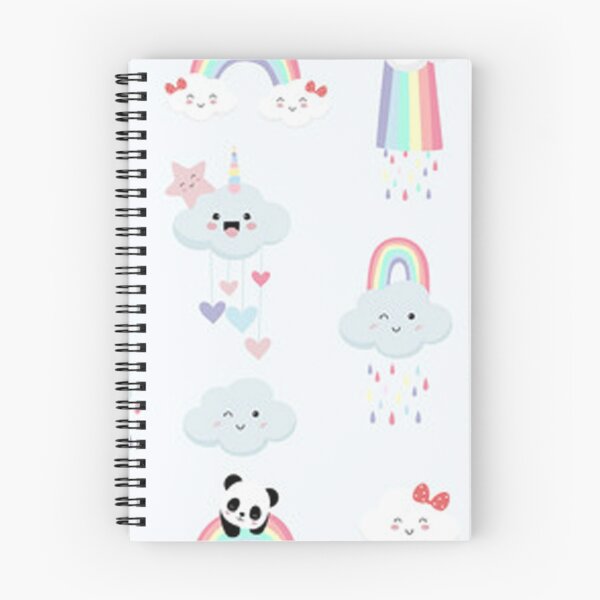 Item preview, Kawaii Clouds, Rainbows, and Pandas designed and sold by SerpentSkyArts.