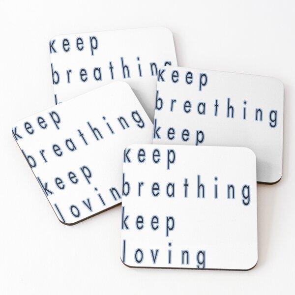 Item preview, Keep Breathing Keep Loving designed and sold by SerpentSkyArts.