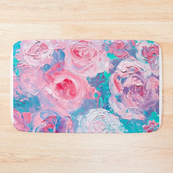 Item preview, Abstract roses painting designed and sold by MatsonArtDesign.