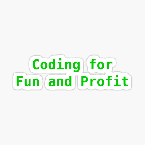 Artikel-Vorschau von Coding for Fun and Profit - Textdesign für professionelle Programmierer, designt und verkauft von ramiro.