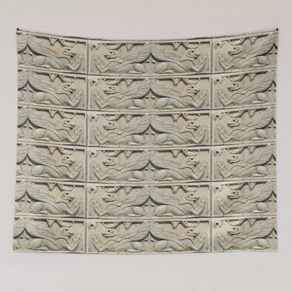 Item preview, Assyrian Ram Headed Sphinxes designed and sold by Weston  Westmoreland.